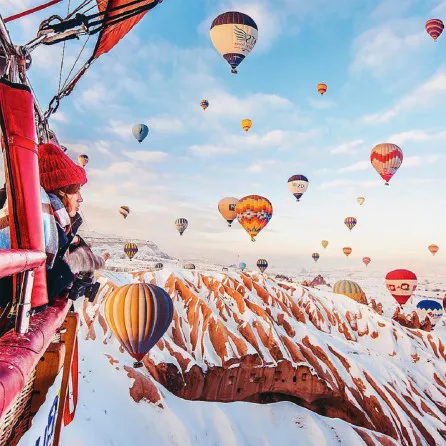 1 Saatlik Muhteşem Kapadokya Balon Turu